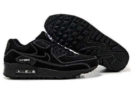 Mens Nike Air Max 90 Black On Sale